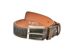 Curea LA GALERE maro, 256169, din piele intoarsa imagine