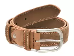 Curea LA GALERE maro, 7871640, din piele intoarsa imagine