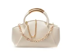 Geanta ALDO alba, THERRIA 187, din piele ecologica imagine