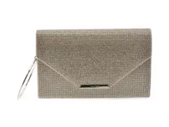 Geanta ALDO argintie, WELTER 042, din material textil imagine