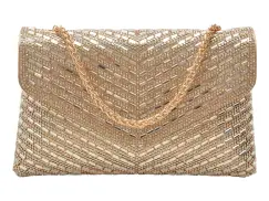 Geanta ALDO aurie, SPARKLEBAG 710, din piele ecologica imagine