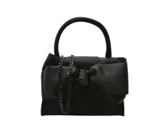Geanta ALDO neagra, DECADENCE 008, din material textil imagine