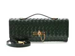 Geanta ALDO verde, ROUX 301, din piele ecologica imagine