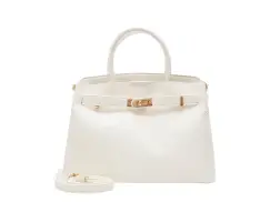 Geanta CALL IT SPRING alba, LEMERCIER 100, din piele ecologica imagine