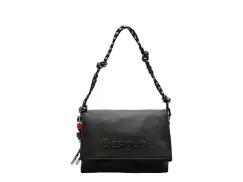 Geanta DESIGUAL neagra, SAXP61, din piele ecologica imagine