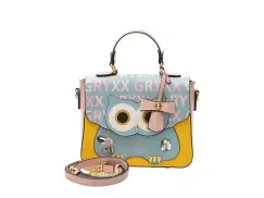 Geanta GRYXX galbena, 2847, din piele ecologica imagine