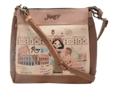 Geanta JANET DENESE multicolor, 075B, din piele ecologica imagine