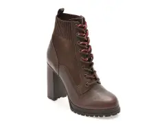 Ghete ALDO maro, 14116296, din piele naturala imagine