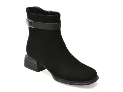 Ghete ALDO negre, AT05, din piele intoarsa imagine