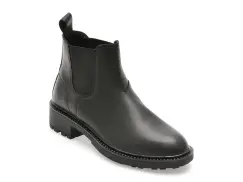 Ghete ALDO negre, FAVERSHAM 001, din piele naturala imagine
