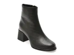 Ghete ALDO negre, W13755, din piele naturala imagine