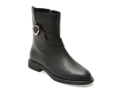 Ghete ALDO negre, W15307, din piele naturala imagine