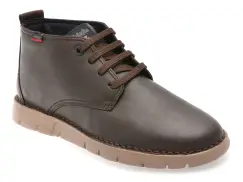 Ghete CALLAGHAN maro, 57704, din piele naturala imagine