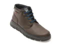 Ghete casual CALLAGHAN maro, 55103, din piele naturala imagine