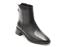Ghete casual EPICA negre, 9401R, din piele naturala imagine