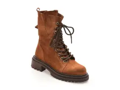 Ghete casual GRYXX maro, 16305, din piele intoarsa imagine