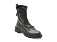 Ghete casual GRYXX negre, 208823, din piele naturala imagine