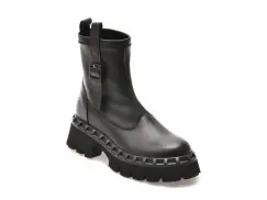 Ghete casual GRYXX negre, 208846, din piele naturala imagine