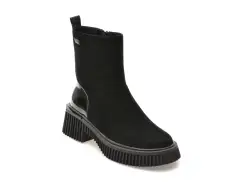 Ghete casual GRYXX negre, W415, din piele intoarsa imagine