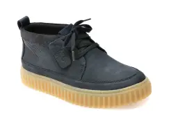 Ghete CLARKS bleumarin, TORLAHI, din nabuc imagine