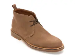 Ghete elegante ALDO maro, JEFREY 204, din piele intoarsa imagine