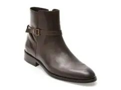 Ghete elegante ALDO maro, VISCO 201, din piele naturala imagine