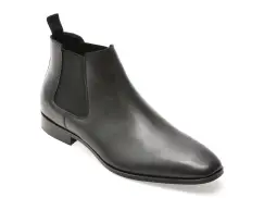 Ghete elegante ALDO negre, SOSA 001, din piele naturala imagine