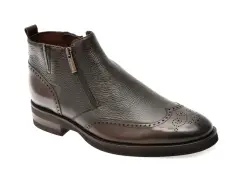 Ghete elegante LE COLONEL maro, 40940, din piele naturala imagine