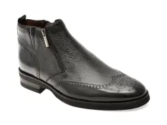 Ghete elegante LE COLONEL negre, 40940, din piele naturala imagine