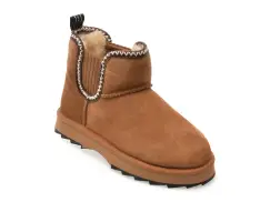 Ghete EMU maro, HIGGIE, din piele intoarsa imagine