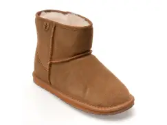 Ghete EMU maro, WALLABY MINI, din piele intoarsa imagine