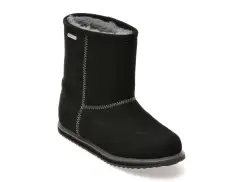 Ghete EMU negre, BRUMBY LO TEENS 2.0, din piele intoarsa imagine