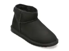 Ghete EMU negre, STINGER MICRO, din piele intoarsa imagine