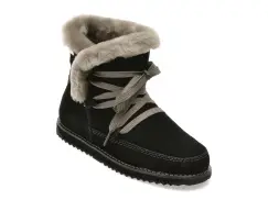 Ghete EMU negre, THORSBY, din piele intoarsa imagine