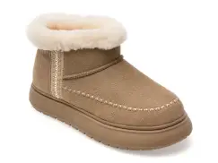 Ghete EPICA gri, 2256, din piele intoarsa imagine