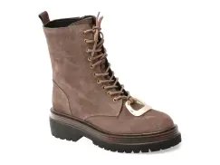 Ghete EPICA gri, 4842527, din piele intoarsa imagine