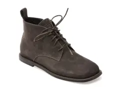 Ghete EPICA gri, N566, din piele intoarsa imagine