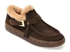 Ghete EPICA maro, 1181561, din piele intoarsa imagine