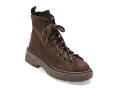 Ghete EPICA maro, 4770030, din piele intoarsa imagine