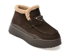 Ghete EPICA maro, 57830, din piele intoarsa imagine