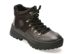 Ghete EPICA maro, LN17, din piele naturala imagine