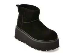 Ghete EPICA negre, 2063, din piele intoarsa imagine