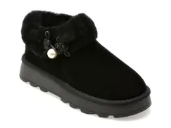 Ghete EPICA negre, 235186, din piele intoarsa imagine