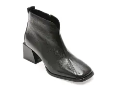 Ghete EPICA negre, 2771039, din piele naturala lacuita imagine