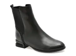 Ghete EPICA negre, 3R875, din piele naturala imagine