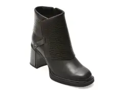 Ghete EPICA negre, 5556, din piele naturala imagine