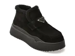 Ghete EPICA negre, 57830, din piele intoarsa imagine