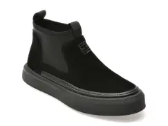 Ghete EPICA negre, 719, din piele intoarsa imagine