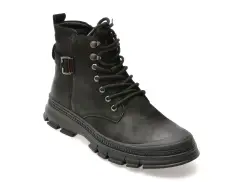 Ghete EPICA negre, 80278, din piele naturala imagine