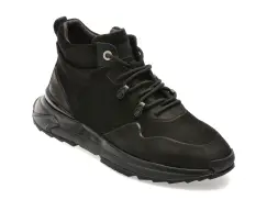 Ghete EPICA negre, G14, din piele naturala imagine